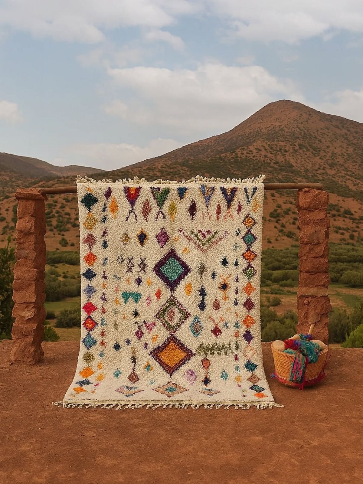 Azilal Statement Rug