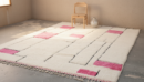 Rose Geometry – Handmade Moroccan Rug