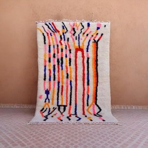 Festival Lines – Handmade Moroccan Rug