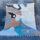 Blue Reverie – Handmade Moroccan Rug