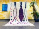 Plum Amulet – Handmade Moroccan Rug