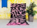 Pink Current – Handmade Moroccan Rug