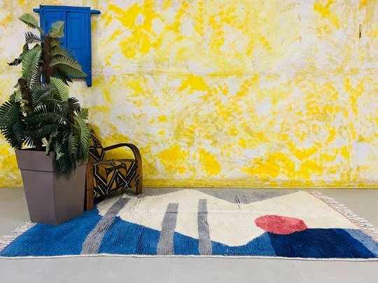 Modern Muse – Handmade Moroccan Rug