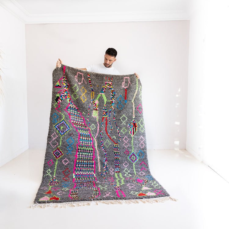 Garden at Dusk – Handmade Moroccan Rug