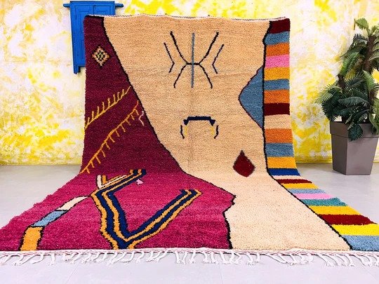 Atlas Silhouette – Handmade Moroccan Rug