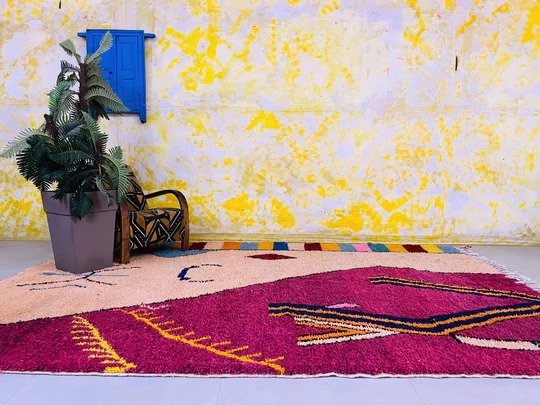 Atlas Silhouette – Handmade Moroccan Rug